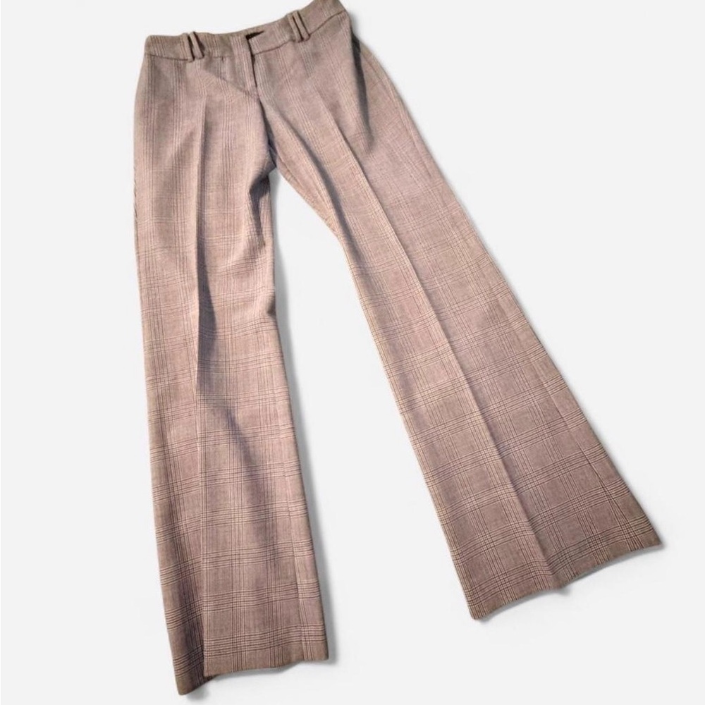 The Limited Women’s Dress Pants, Black-Grey Plaid, Size 4